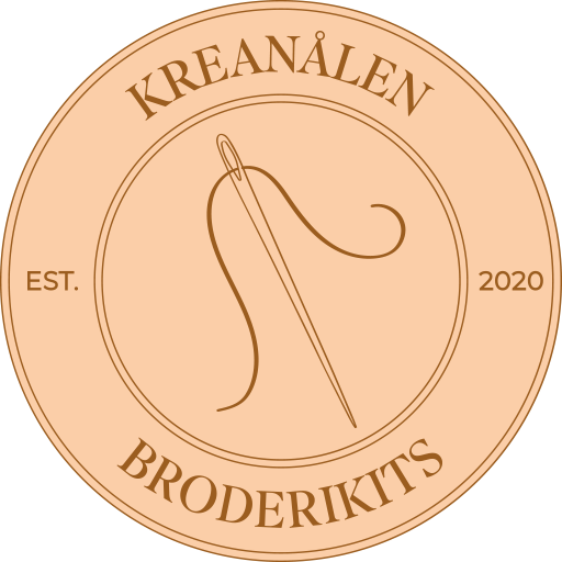 Kreanålen logo brun og fersken